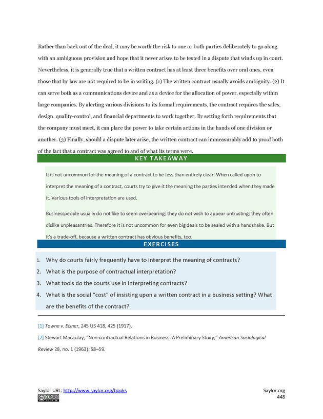 Business Law and the Legal Environment - Page 448